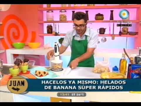 Súper y fácil helado de banana!!! - UCb8W2JPNwMtV4xA0LFb3LUw