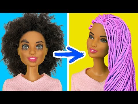 12 Clever Barbie Hacks And Crafts - UCWwqHwqLSrdWMgp5DZG5Dzg