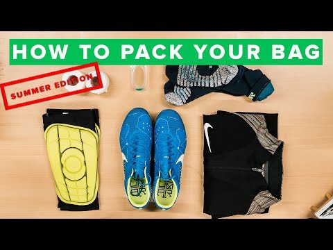 HOW TO PACK YOUR FOOTBALL BAG - UC5SQGzkWyQSW_fe-URgq7xw