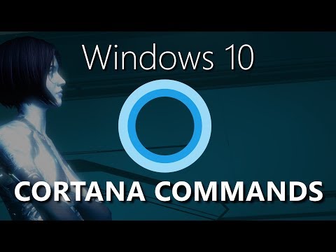 Cortana Commands 2017 - UCaSM4GqhbaVmRT7fmmFmR1w