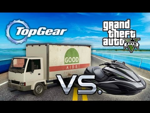 GTA 5 Online - (Top Gear Edition) Mule vs Jetski Race - UC8K5GixLedebI8QGFEgtPKA