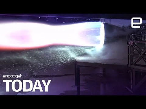 Elon Musk shares footage of SpaceX's latest Mars rocket test | Engadget Today - UC-6OW5aJYBFM33zXQlBKPNA