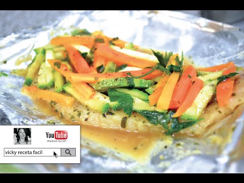 PESCADO EMPAPELADO | RECETAS LIGHT | Vicky Receta Facil - UCewhO42h_TIKZdntpI-v39g