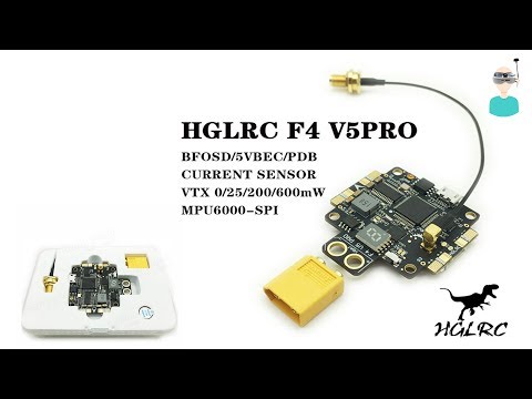 HGLRC F4 V5PRO Flight Controller Unboxing And Overview - UCOs-AacDIQvk6oxTfv2LtGA