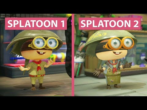 Splatoon 1 Wii U vs. Splatoon 2 Switch Demo Graphics Comparison - UCy1-UfHBaFlQHDLNU9lYiyQ