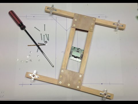 Wooden 380 H Quadcopter Build Part 1. The Frame and Parts - UCIJy-7eGNUaUZkByZF9w0ww