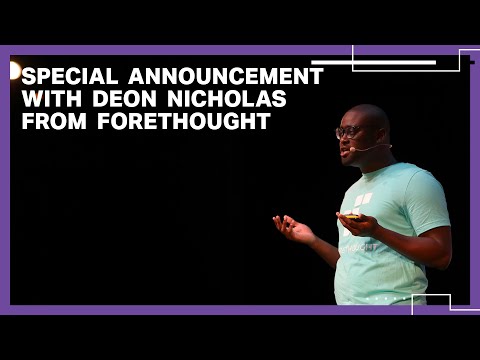 Special Announcement and Product Launch with Deon Nicholas (Forethought) - UCCjyq_K1Xwfg8Lndy7lKMpA