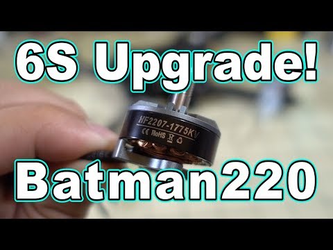 HGLRC 2207 1775kv 6S Batman220 Motor Upgrade  - UCnJyFn_66GMfAbz1AW9MqbQ