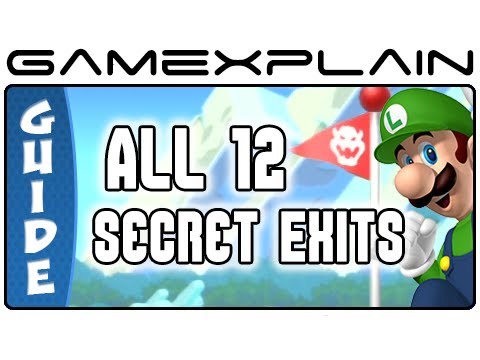 Every Secret Exit in New Super Luigi U (All 12) - Guide & Walkthrough - UCfAPTv1LgeEWevG8X_6PUOQ