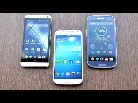 Samsung Galaxy S4 vs HTC One vs Galaxy S3 Speed Test! - UCXGgrKt94gR6lmN4aN3mYTg