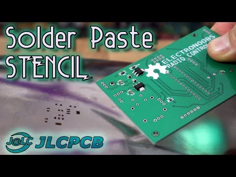 JLCPCB solder paste stencil order and use - UCjiVhIvGmRZixSzupD0sS9Q