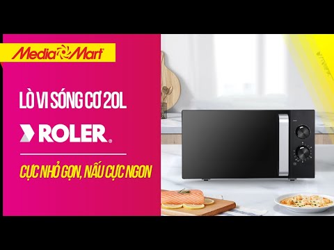 Lò vi sóng cơ 20L Roler: Nhỏ gọn, nấu ngon (RM-3212) - Điện máy MediaMart
