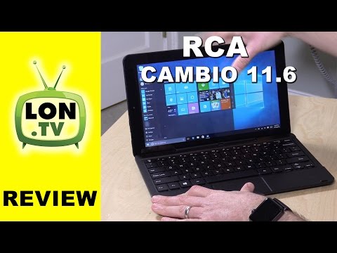 RCA Cambio 11.6 Inch Windows 10 Detachable Keyboard Tablet Review - $199 - UCymYq4Piq0BrhnM18aQzTlg