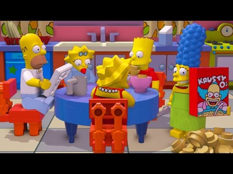LEGO Dimensions - Simpsons Level Pack All 10 Minikits (TARDIS Secret Area) - UCVq1Crat76rKsgu6WosKwmA