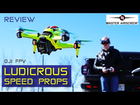 DJI FPV Drone Ludicrous Propellers by Master Airscrew - Review - UCm0rmRuPifODAiW8zSLXs2A