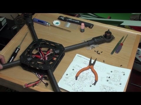 How to Assemble XAircraft X650 V4 -- The Frame - UCsFctXdFnbeoKpLefdEloEQ