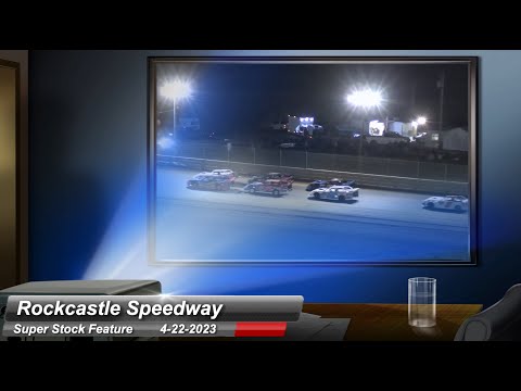 Rockcastle Speedway - Super Stock Feature - 4/22/2023 - dirt track racing video image