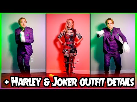 THE JOKER DOES MY VOICEOVER + Harley & Joker Cosplay Outfit Details - UCoziFm3M4sHDq1kkx0UwtRw