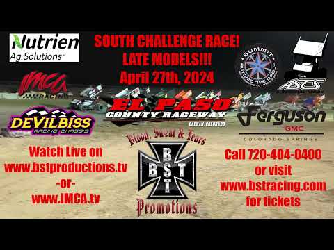 Exciting Dirt Track Racing - Late Models at El Paso County Raceway! - dirt track racing video image