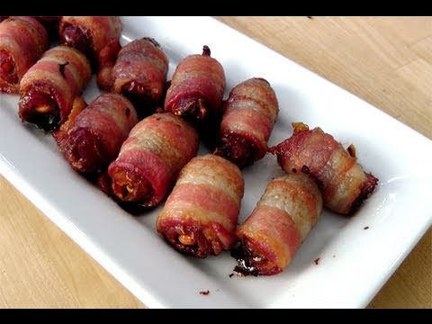 Candied Bacon Bites - Recipe by Laura Vitale - Laura in the Kitchen Episode 83 - UCNbngWUqL2eqRw12yAwcICg