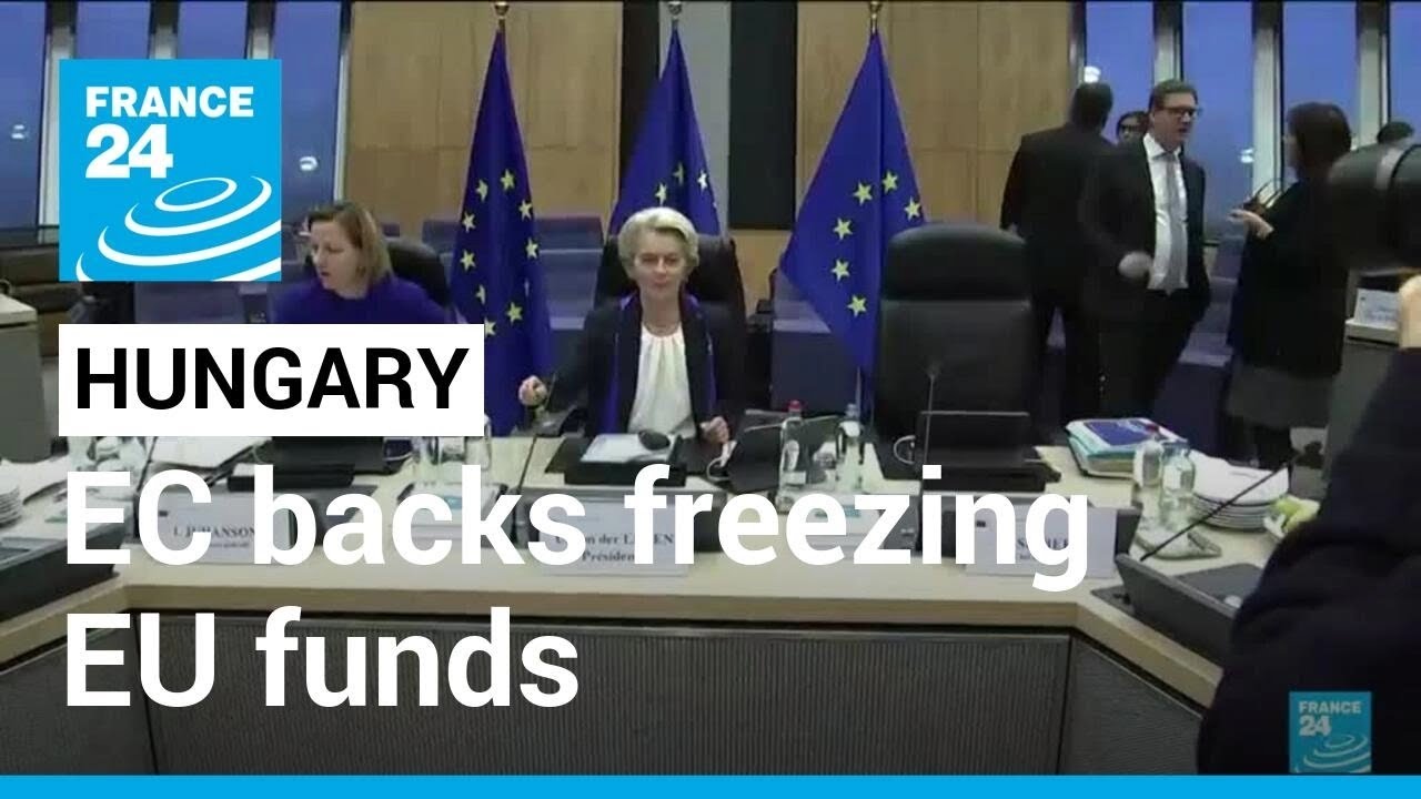 Brussels recommends freezing €7.5 billion in EU funds to Hungary • FRANCE 24 English