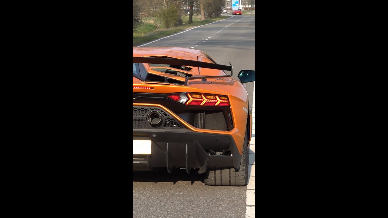 Lamborghini Aventador SVJ – Crazy Launch Control 🔥
