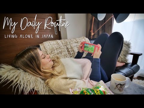 Living Alone in Japan ?My Daily Routine