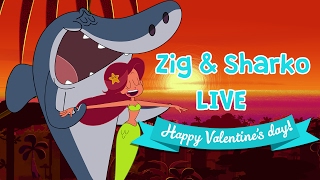 LIVE - Zig & Sharko - ZIG & SHARKO VALENTINE'S DAY!
