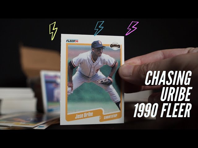 The Jose Uribe Baseball Card is a Must-Have for Collectors