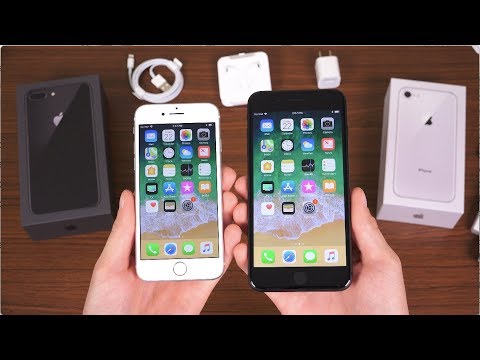 Apple iPhone 8 & 8 Plus Unboxing! - UCbR6jJpva9VIIAHTse4C3hw