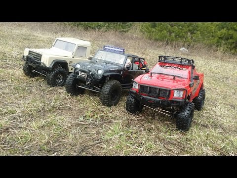 Axial Rubicon и Gmade Komodo утопили Defender - UCX2-frpuBe3e99K7lDQxT7Q