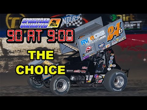 SprintCarUnlimited 90 at 9 for Friday, December 27th: Danny Sams III is making a tough choice - dirt track racing video image