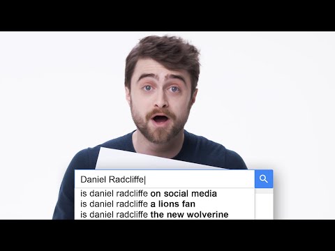 Daniel Radcliffe Answers the Web's Most Searched Questions | WIRED - UCftwRNsjfRo08xYE31tkiyw