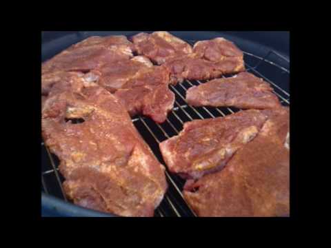 Pork Steaks On The Ugly Drum Smoker