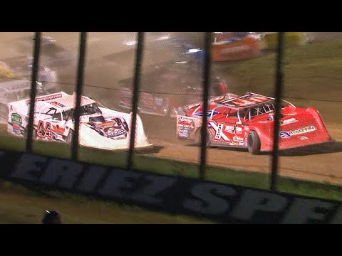Super Late Model Feature | Eriez Speedway | 6-19-22 - dirt track racing video image