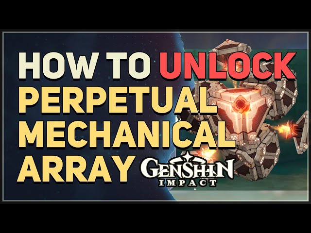 Genshin Impact Perpetual Mechanical Array Boss Guide: How To Unlock
