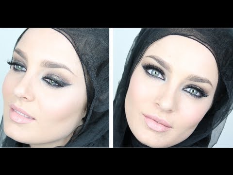 Eid Makeup: Gold & Purple Arabic Smokey Eye - UCLFW3EKD2My9swWH4eTLaYw