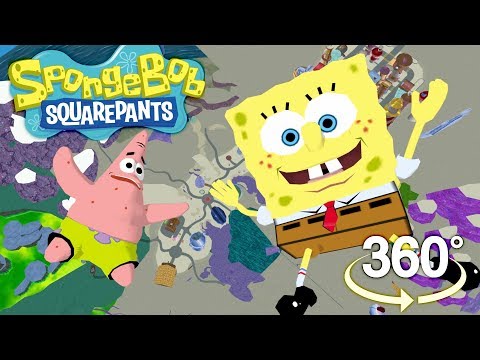 Spongebob Squarepants! - 360° SKYDIVING over Bikini Bottom! - (The First 3D VR Game Experience!) - UCkV78IABdS4zD1eVgUpCmaw