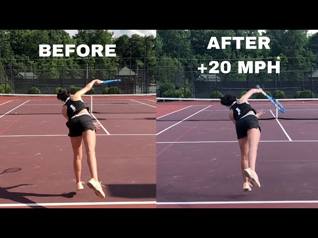 How To Improve Tennis Serve Speed?