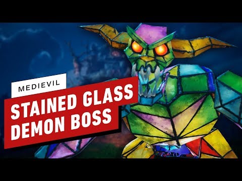 MediEvil Stained Glass Demon Boss Fight Gameplay - UCKy1dAqELo0zrOtPkf0eTMw