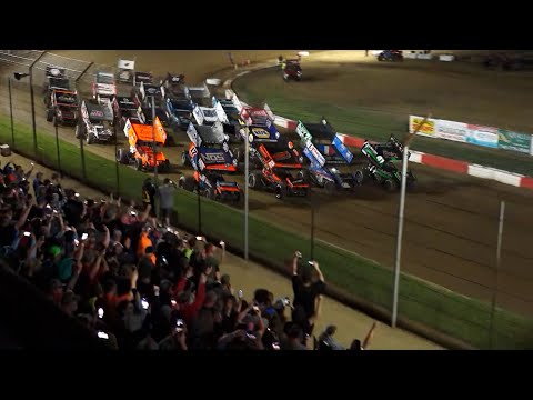 World of Outlaws NOS Energy Drink Sprint Cars | Atomic Speedway | May 27th, 2023 | HIGHLIGHTS - dirt track racing video image