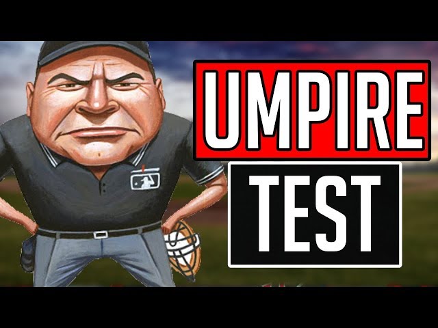 How to Ace the Baseball Umpire Exam