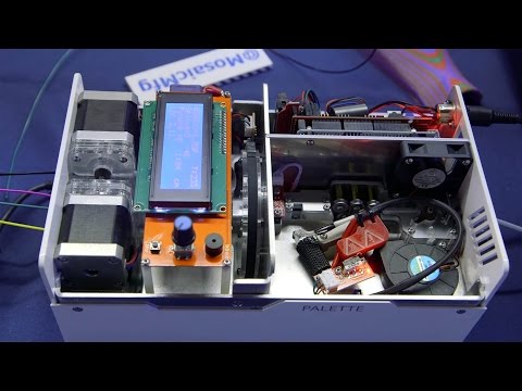 Multi-Color 3D Printing with Palette Filament Splicer - UCiDJtJKMICpb9B1qf7qjEOA