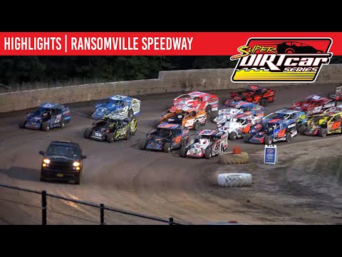 Super DIRTcar Series Big Block Modifieds Ransomville Speedway August 25, 2022 | HIGHLIGHTS - dirt track racing video image
