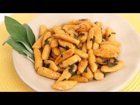 Sweet Potato Gnocchi Recipe - Laura Vitale - Laura in the Kitchen Episode 689 - UCNbngWUqL2eqRw12yAwcICg