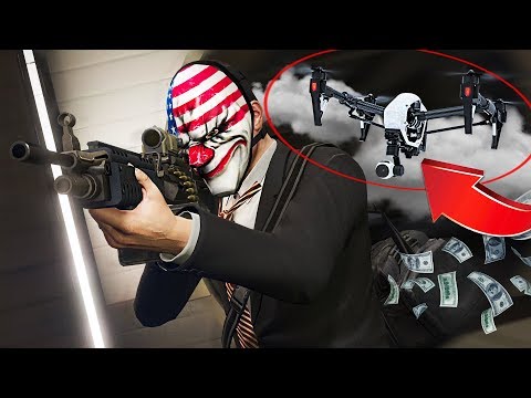 ROBBING BANKS w/ A DRONE!! (GTA 5 Online) - UC2wKfjlioOCLP4xQMOWNcgg