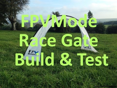 Mini Quad FPV - FPVModel Race Gate Build & Test - Air Gate! - UCQ3OvT0ZSWxoVDjZkVNmnlw