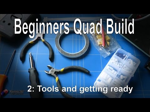 (2/9) Quadcopter Building for Beginners - Looking at the tools you need and before you start.. - UCp1vASX-fg959vRc1xowqpw