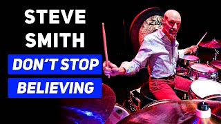 Steve Smith - Don't Stop Believing - Journey (DRUM LESSON)