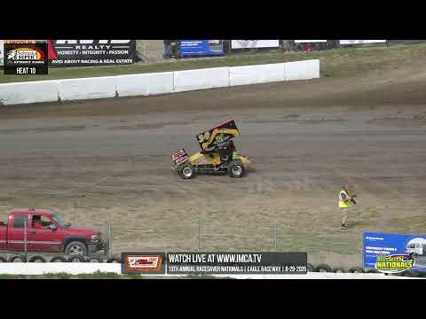13th Annual RaceSaver Nationals | Eagle Raceway | LIVE Look-In | 8-29-2025 - dirt track racing video image